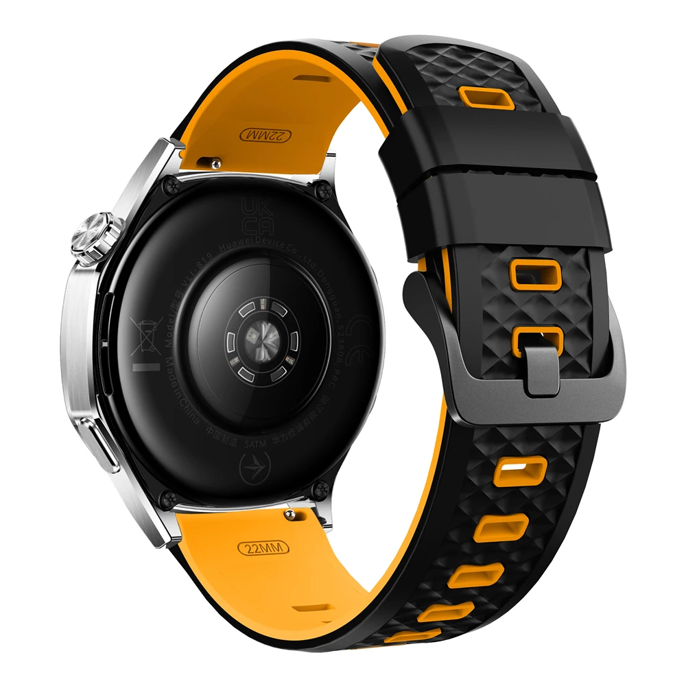 Correa de silicona de 22mm para Amazfit Balance 2/Bip 6 5/GTR 4 3 Pro, pulsera para HUAWEI WATCH 5 46mm/para Garmin Venu 4, correas de reloj de 45mm - imagen 2