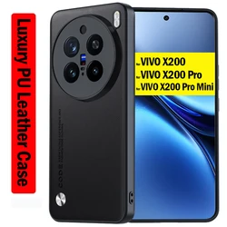 Funda Vivo X200 Pro Piel PU – Protección Antigolpes