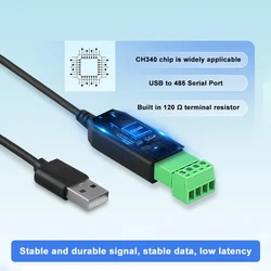 Convertidor USB a RS485 CH340 Industrial