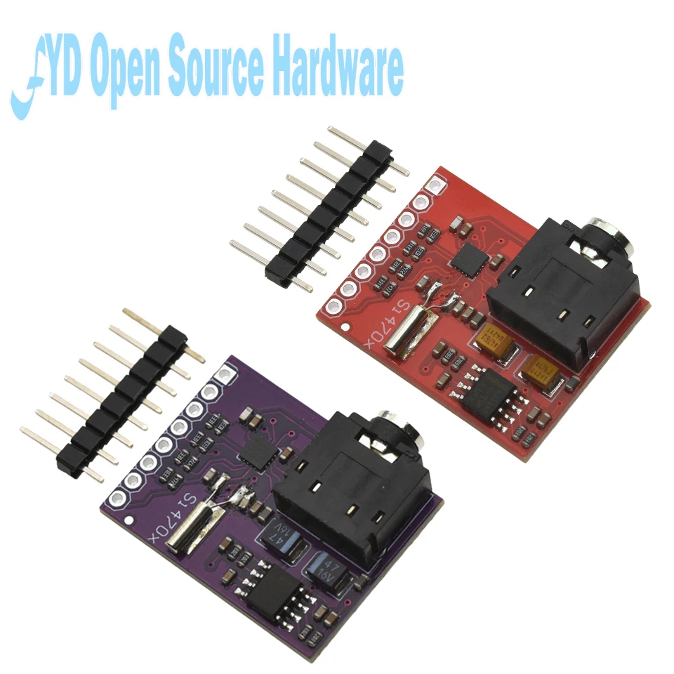 CJMCU-470 Si4703 Módulo de radio FM Placa de desarrollo estéreo de sintonización automática