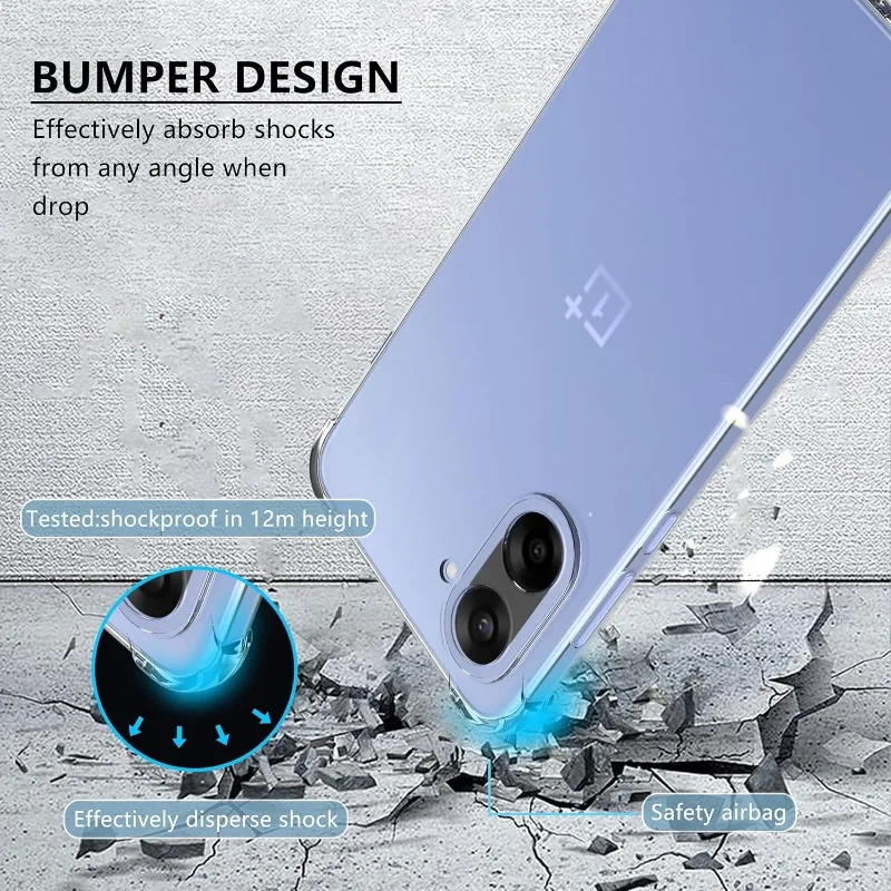 Funda para OnePlus Nord 5 CE5 4 3 13 12 11 10 Pro cubierta protectora cuatro esquinas cubierta a prueba de golpes Coque Capa Fundas - imagen 5