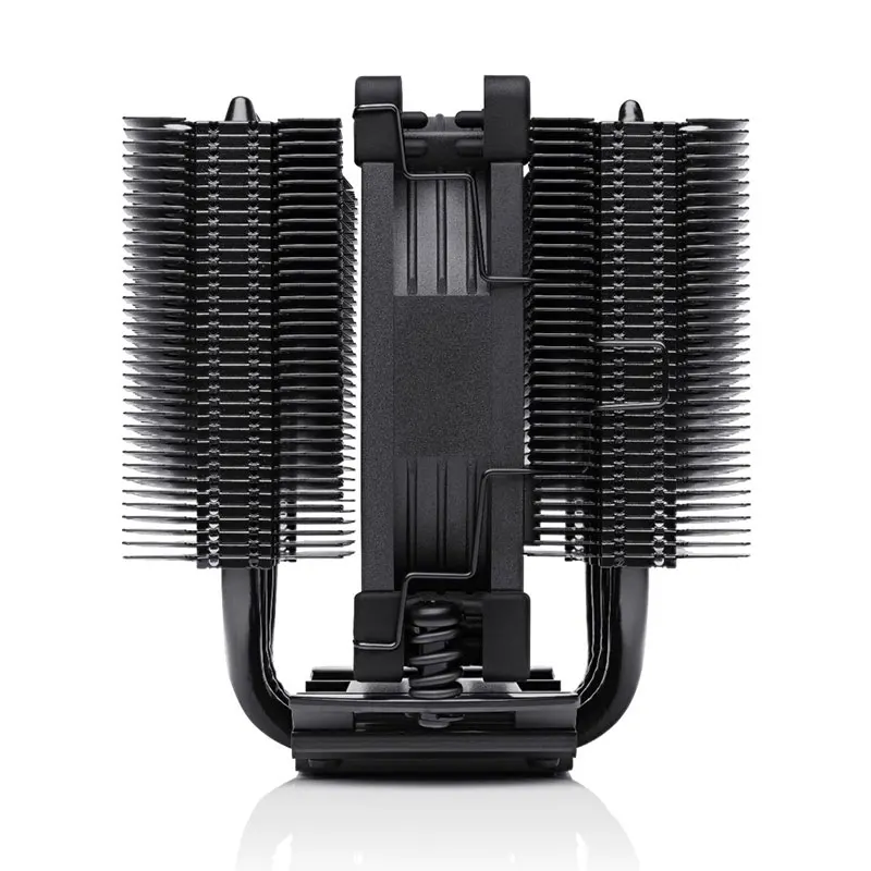 Noctua NH-D9l Chromax.Radiador de CPU de doble torre negro, 4 tubos de calor/soporte Intel LGA1851/LGA1700/LGA1200/LGA115x/AMD AM5/AM4 - imagen 3