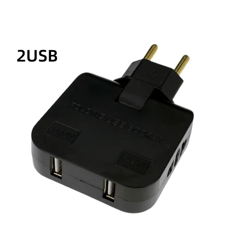 With 2 USB black