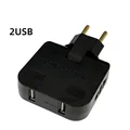 With 2 USB black