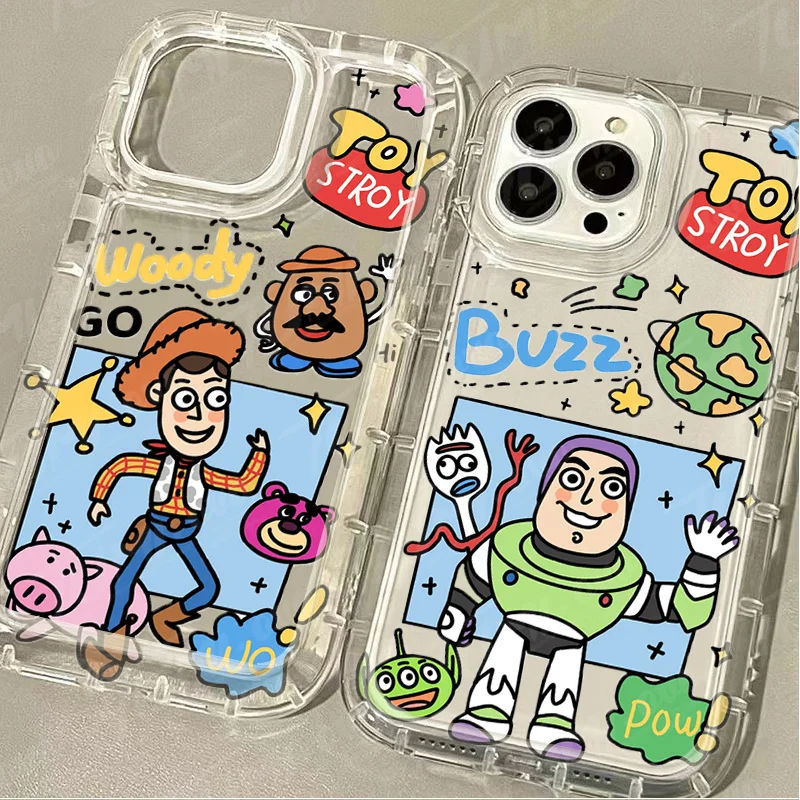 Disney Toy Story funda de silicona para teléfono Samsung Galaxy, A15, A55, A05, A05S, A14, A24, A13, A23, A73, A12, A22, A32, A52, A52S, A72, A31, A51 - imagen 2