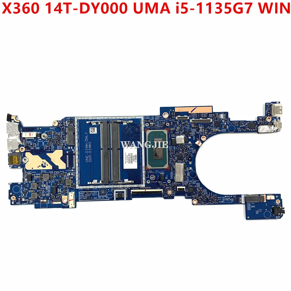 M45032-601 M45032-001 para HP PAVILION X360 14T-DY000 14-DY placa base para ordenador portátil UMA i5-1135G7 WIN 203032 -1 448.0MQ04.0011