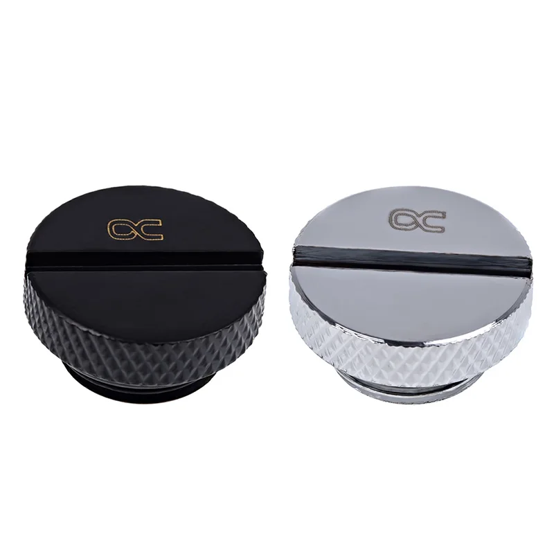 2 uds Alphacool HF enchufe de tornillo G1/4, conector, accesorios de refrigeración por agua para computadora, negro, plata - imagen 5