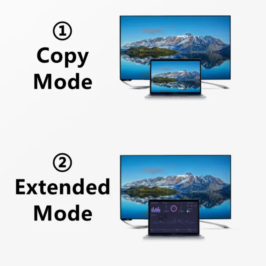 Cable adaptador USB C tipo c a HDMI, Cable convertidor USB C, convertidor de Cable de vídeo para teléfono portátil para Macbook Pro Air Mac Lenovo Asus - imagen 5