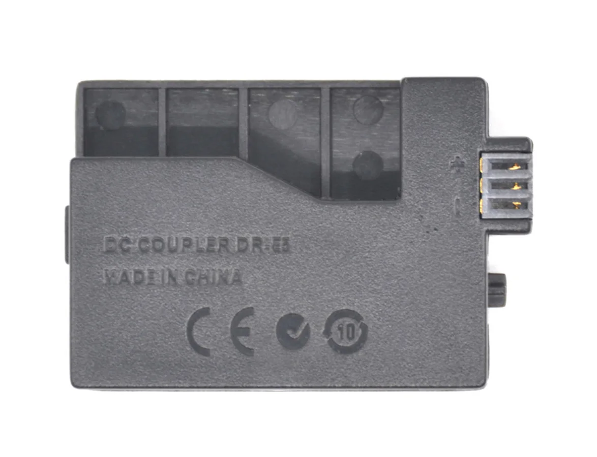 Acoplador de CC de DR-E5 de batería ficticia LP E5 apto para cámaras Canon EOS- Rebel XSi XS 450D 500D 1000D EOS-Kiss F X2 X3 EOS-Rebel T1i - imagen 4
