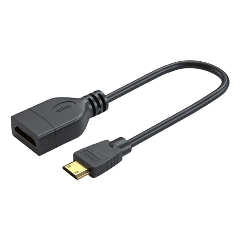 Adaptador de Cable hembra portátil compatible con HDMI, Mini Cable HDMI 4K 60Hz, HDmatters para tableta, videocámara, Lap H1L7 - imagen 4