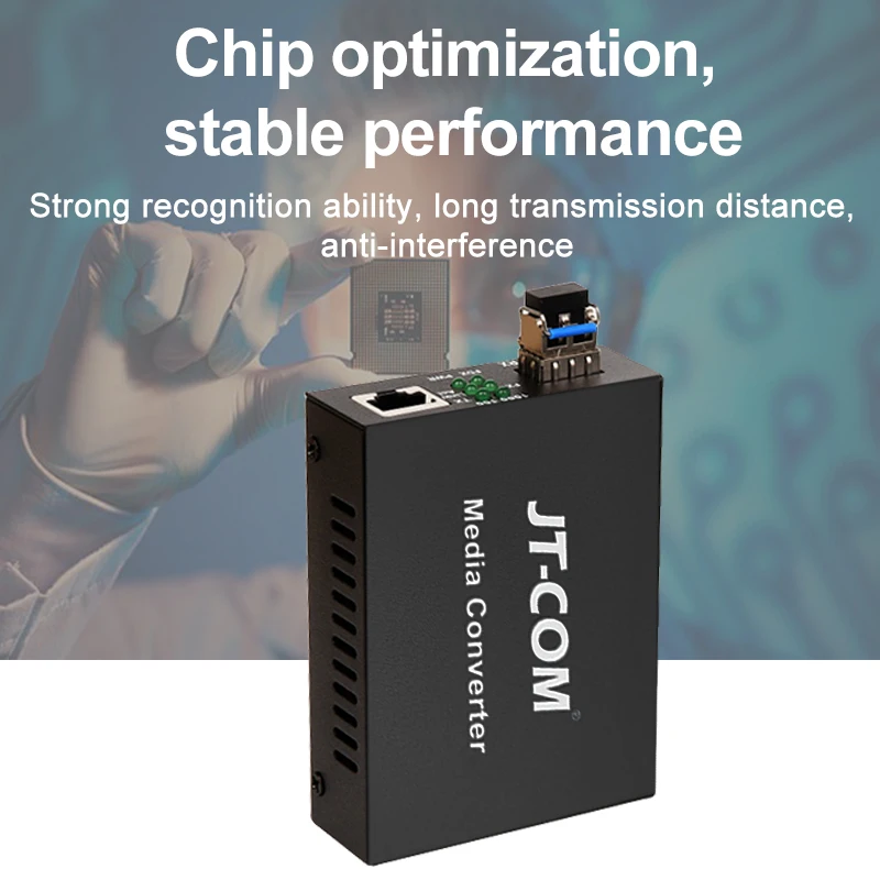 Módulo de fibra SC SFP de 1,25 Gb a RJ45, convertidor de medios de fibra óptica de 1000Mbps, interruptor de fibra SFP con módulo SFP, Cisco/Mikrotik/Huawei - imagen 3