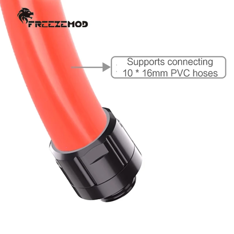 GRGKN-H3, accesorio de tubería de manguera de refrigeración por agua para computadora para tubos de PVC PE de 10*16MM, superficie lisa, fijación de llave Hexagonal de 3/8 ''de espesor - imagen 5