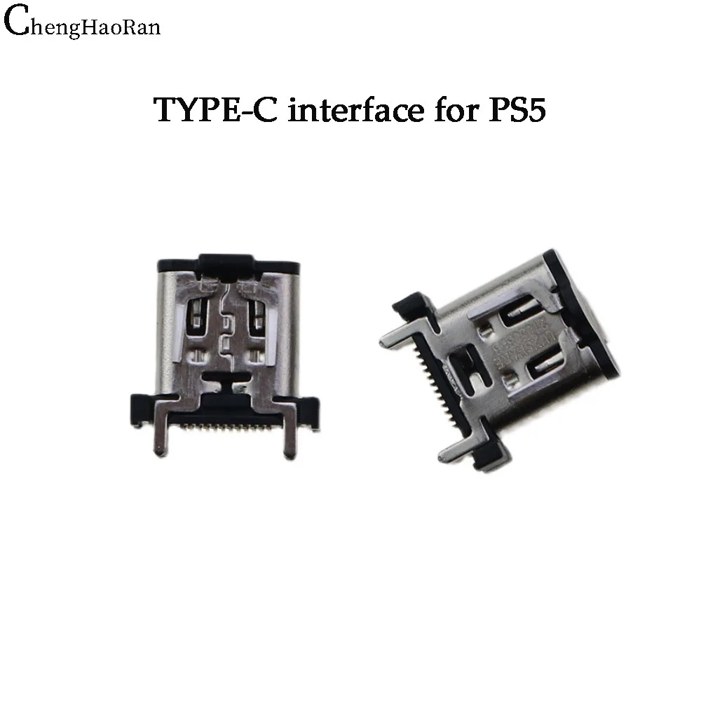 ChengHaoRan-controlador de consola de juegos PS5, auriculares tipo c, interfaz de carga 2 en 1, USB 2.03.0, accesorios de interfaz, 2 piezas - imagen 4