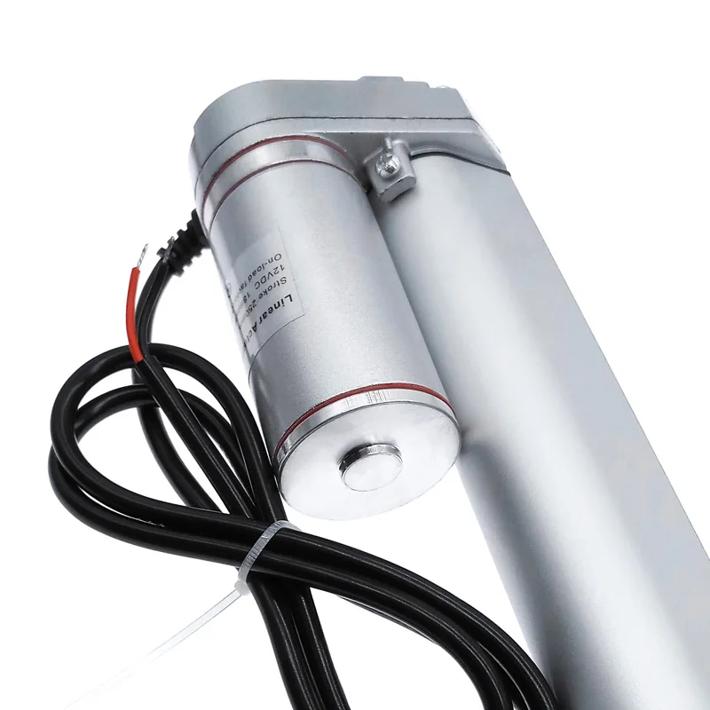 Actuador lineal 500 mm de carrera 12/24V plateado - 100-1500N - imagen 2