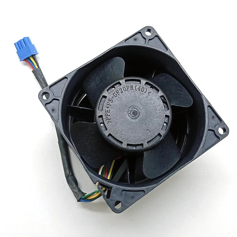 VG80561BX-Q110-S9H Ventilador de enfriamiento de alta velocidad de 80 mm x 56 mm, refuerzo de automóvil de doble bola, 12 V para refuerzo de automóvil y refrigeración industrial - imagen 4