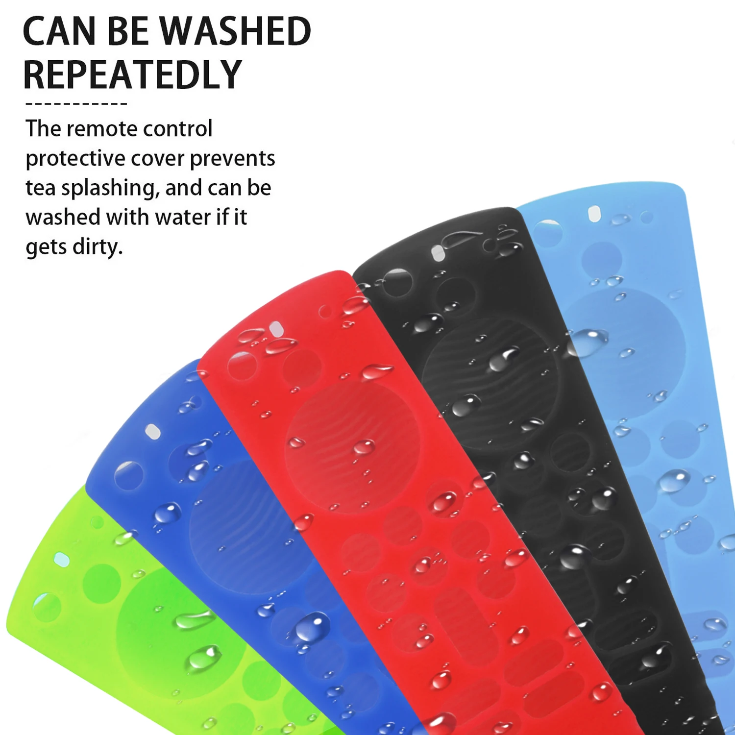 Funda de silicona apta para Amazon ALEXA Fire Home Smart TV Control remoto Stick tercera generación cubierta protectora antideslizante a prueba de golpes - imagen 2