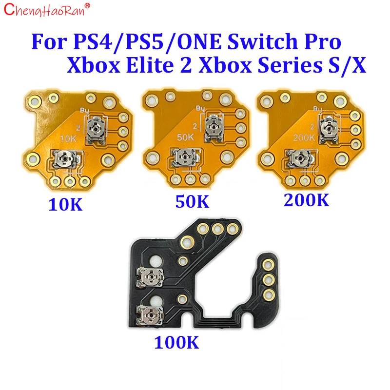 2 unidades para PS4, PS5, SwitchPro, Xbox seriesS X, controlador 3D, placa de reinicio de Joystick, placa de calibración de ajuste de deriva de Joystick izquierdo y derecho - imagen 2