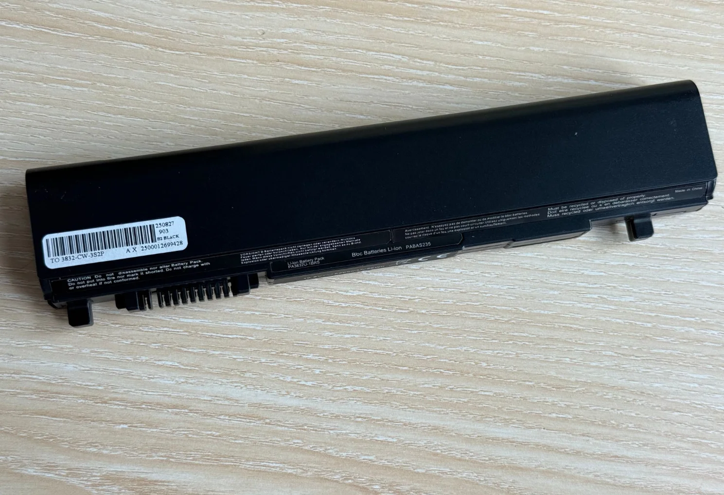 PA3831U-1BRS PA3832U-1BRS 5200mAh batería del ordenador portátil para Toshiba Portege R700 R705 R830 R835 R930 R935 satélite R630 R845 R800 - imagen 4