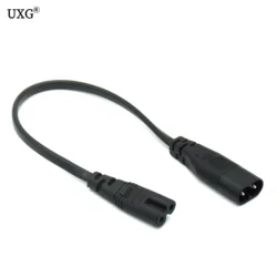 Cable Extensión IEC C7 Hembra a C8 Macho – 1.5m
