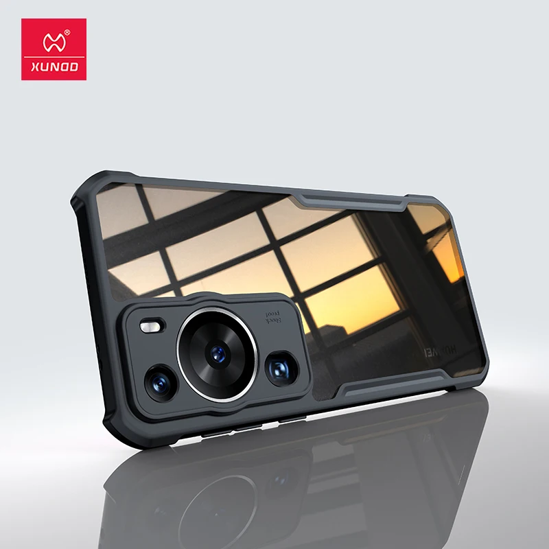 Xundd Funda Huawei P60 Pro a prueba de golpes - carcasa transparente - imagen 3