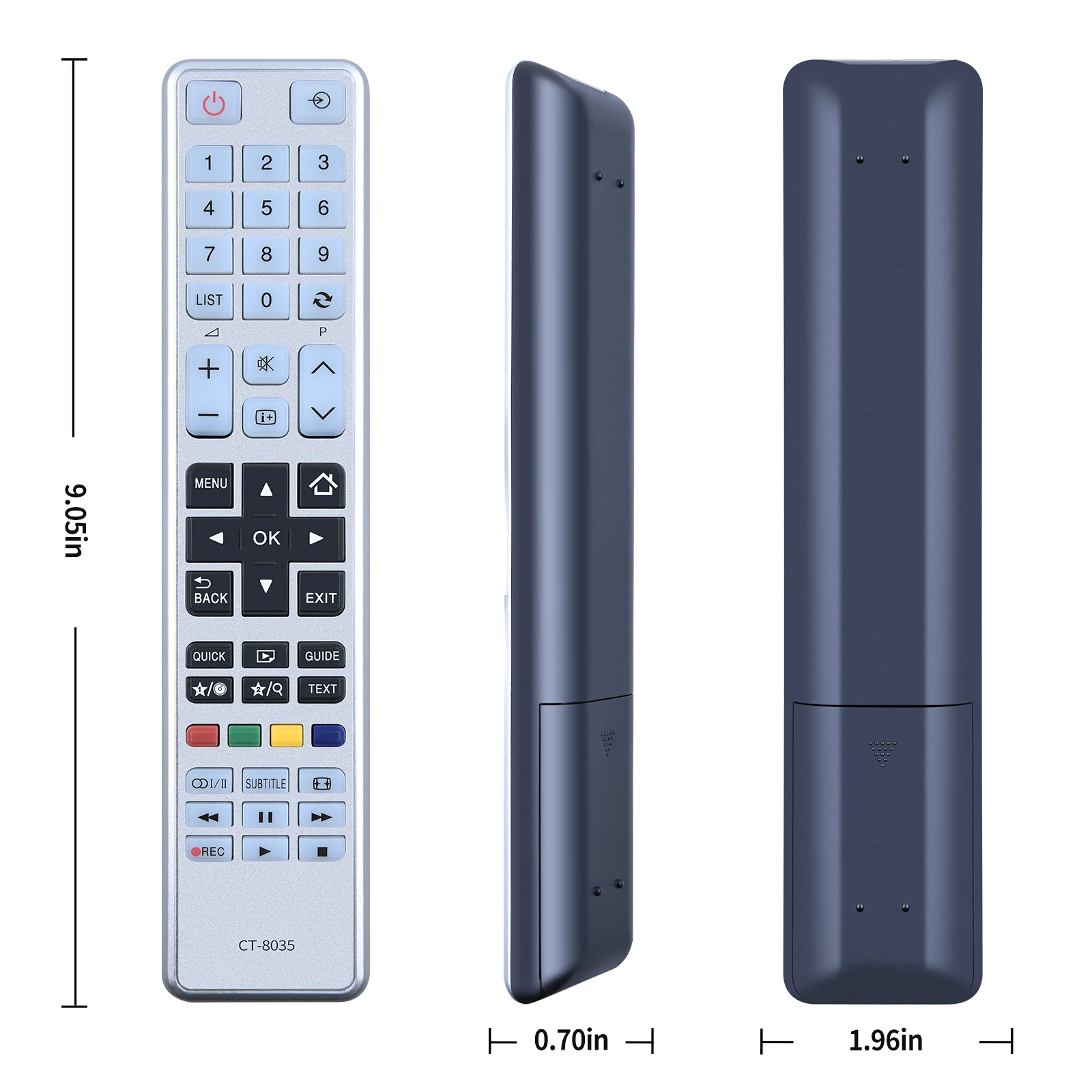 Nuevo CT-8035 de Control remoto para TOSHIBA LCD LED TV CT8040 40L3453DB 40L3455DB - imagen 5