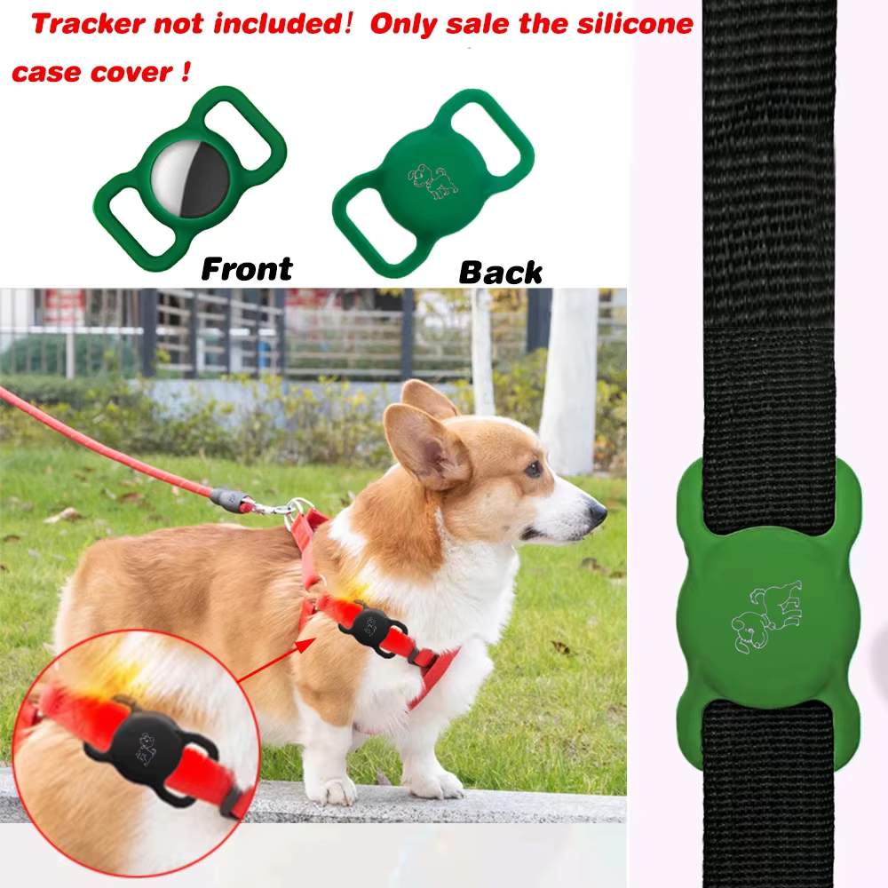 Collar Silicona AirTag Perros y Gatos – Funda Antipérdida Estampada - imagen 5