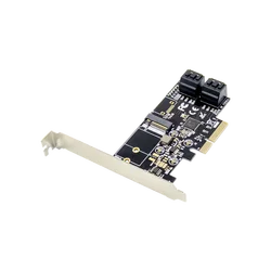 Adaptador M.2 NVMe a SATA para SSD PCIe x4 Key B Alta Velocidad