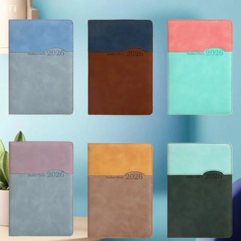 Bloc de notas planificador anual en inglés; Tamaño A5, papel grueso duradero para una planificación organizacional óptima - imagen 5