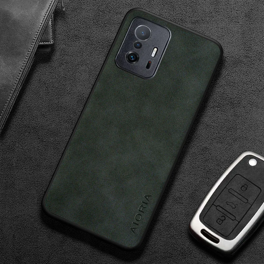 Para Xiaomi 11T Pro mi 11 Ultra Pro Lite funda Capa elegante Premium PU Funda de cuero para teléfono coque funda - imagen 5