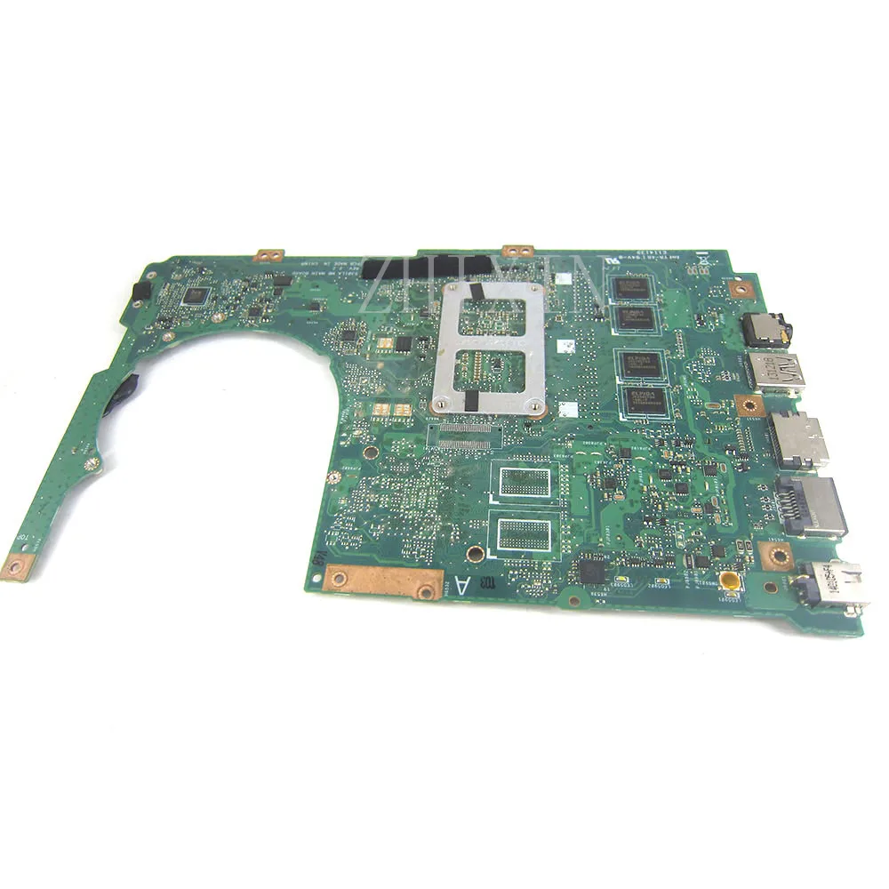 Para For Asus S301L S301LA Q301LA S301LP placa base para ordenador portátil I5-4200 CPU 4GB RAM 90NB02Y0-R00100 S301LA placa base 100% prueba - imagen 3