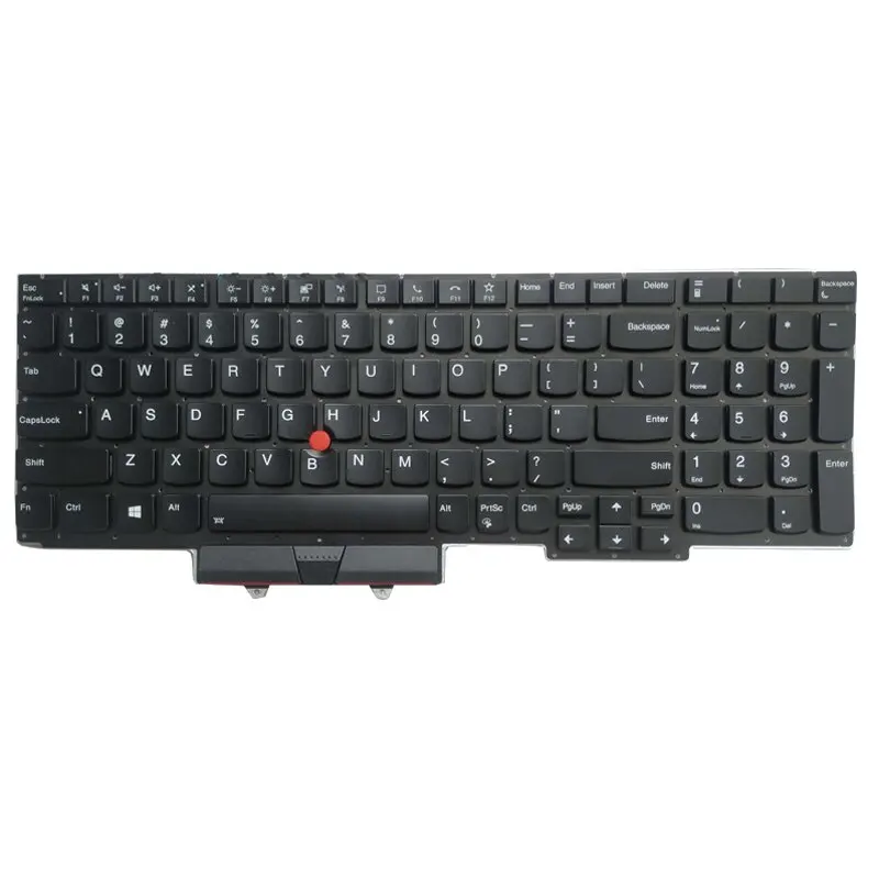 Nuevo Teclado retroiluminado de EE. UU. Para Lenovo ThinkPad E15 Gen 2 SN20U63990 FRU:01XY010/con funda superior de reposamanos AP1HK000D00 - imagen 3