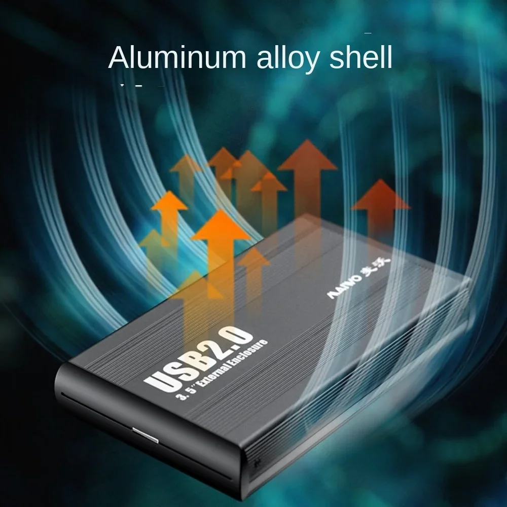 MAIWO Caja HDD de 3,5 pulgadas IDE a USB 2.0 Caja de disco duro externo de 3,5 pulgadas para disco HDD/SSD de 3,5 pulgadas para PC y portátil - imagen 5