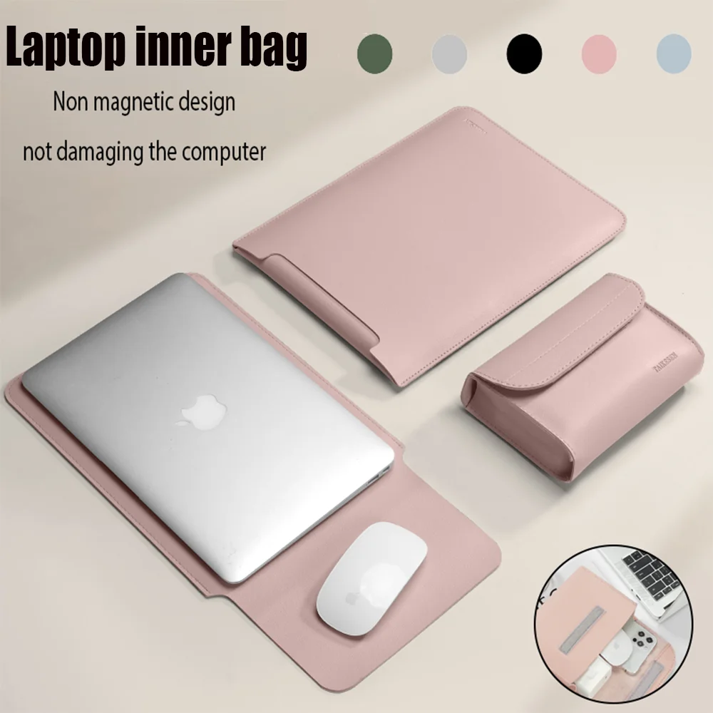 Funda para portátil para Macbook Air Pro 13 M1 M2, funda para portátil de 14, 16 pulgadas, HP, Xiaomi, Lenovo, 13,3, 15 pulgadas - imagen 2