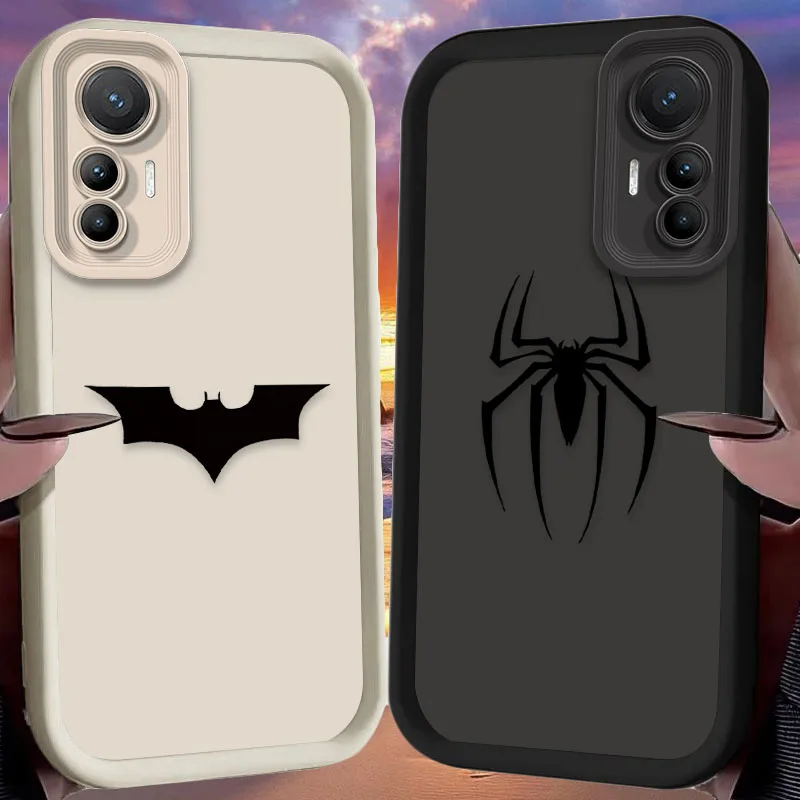 Funda Marvel Batmans Spider Man para Xiaomi Poco C65 X7 X6 F6 F5 X5 X3 NFC F3 M6 Pro 4G Mi 13 12 11 Lite 5G 14 13T 12T 11T 14T Pro