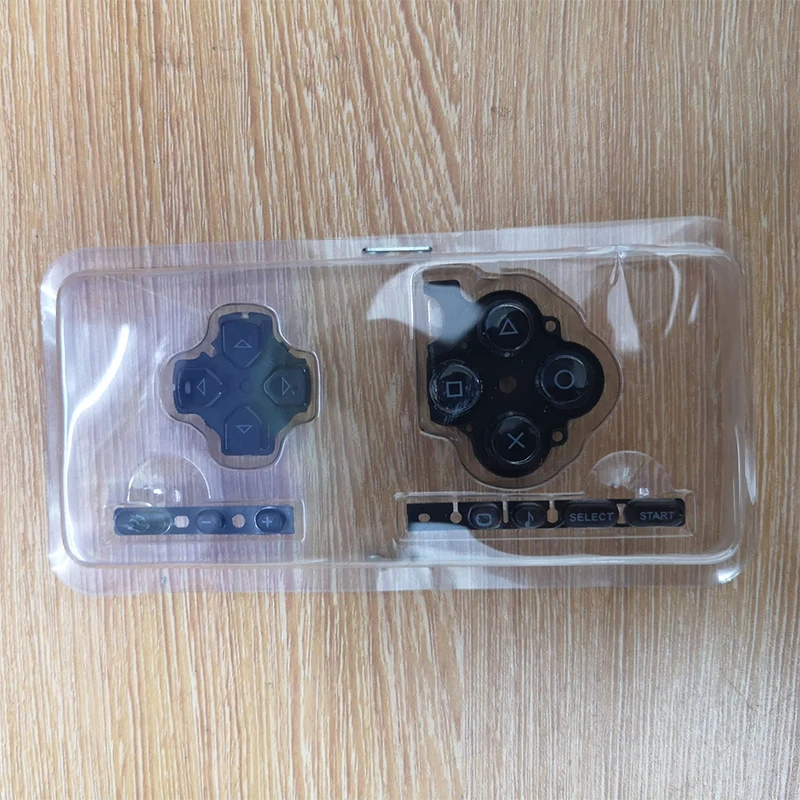 YUXI 1 Juego para consola de juegos PSP 3000, Kit de botones izquierdo y derecho de repuesto, tecla de botones de inicio seleccionados para PSP 3000, pieza de reparación - imagen 3