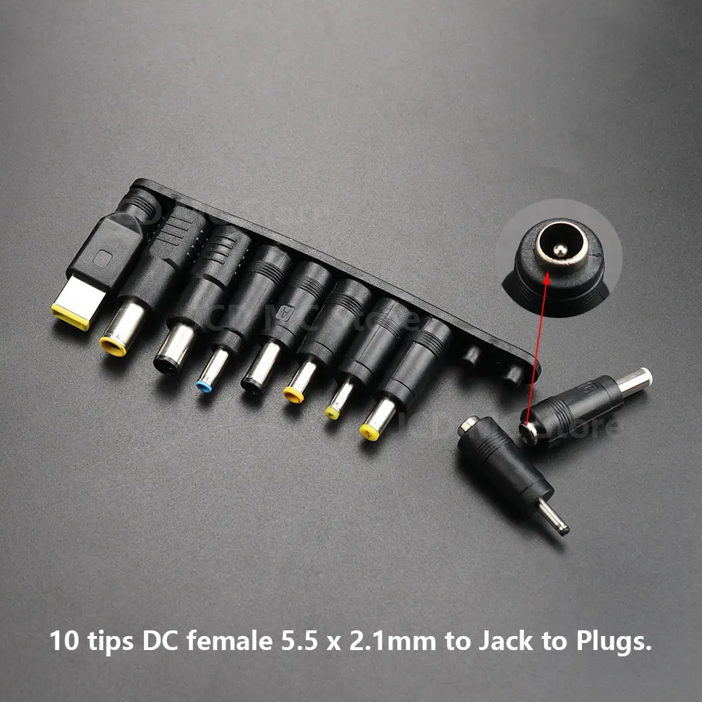 DC 10Pc Jack to Plug