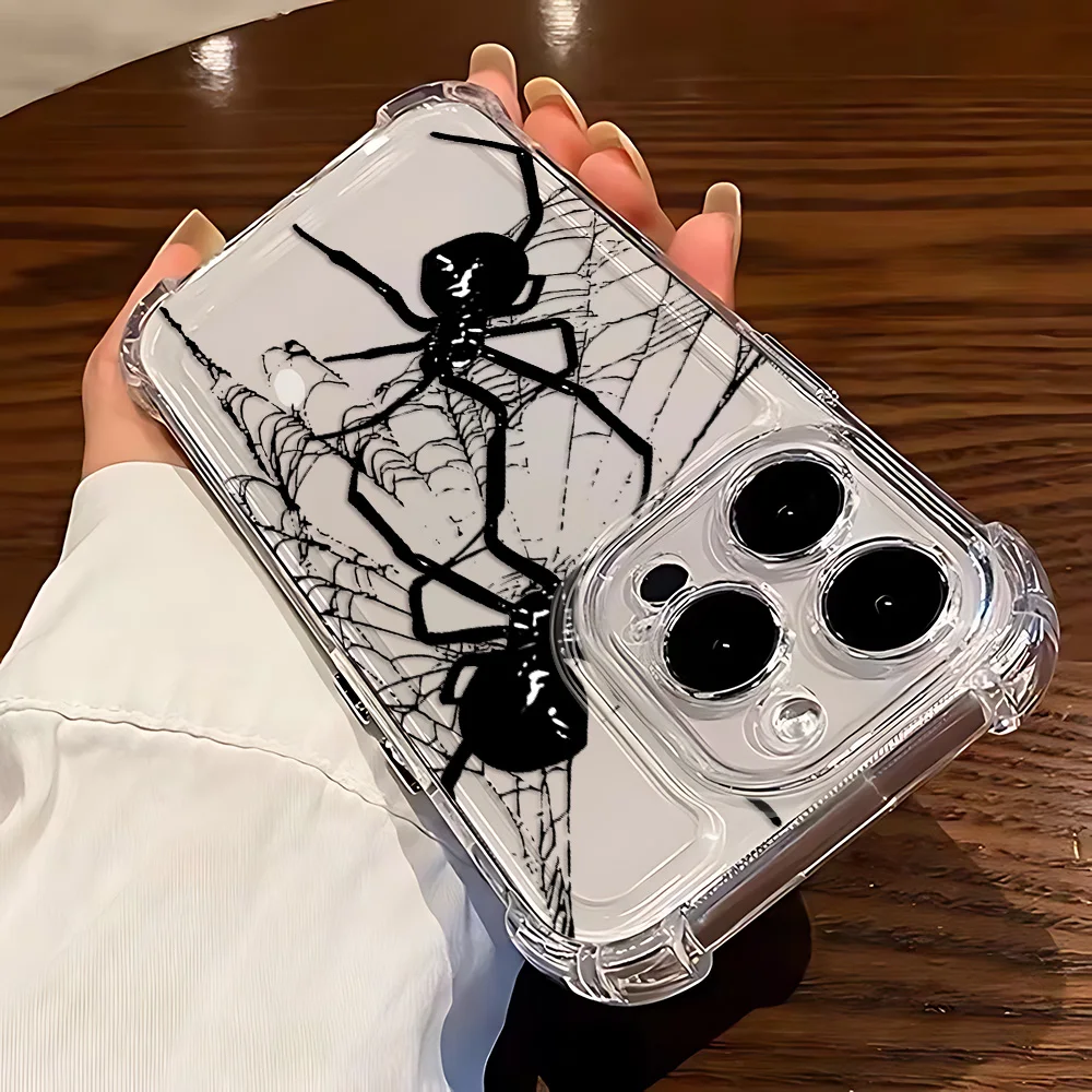 Funda de teléfono de lujo Black Angel Death Demon para vivo V40 V30 V29 V27 V25 V23 Y02 Y50 Y76 Y38 Y28 Y78 Y36 Y27 Y35 Pro 4G 5G - imagen 3