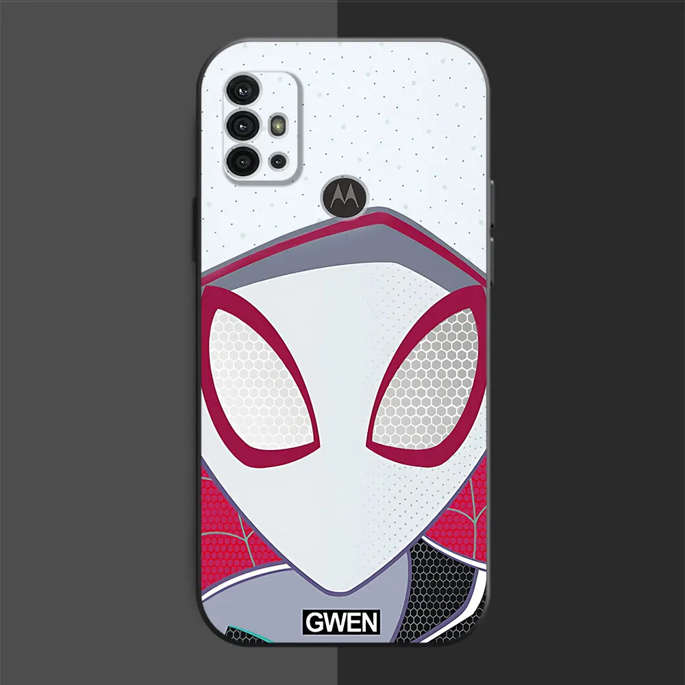 Funda de teléfono de silicona Marvel Spider Man Gwen para Motorola Moto G22 G30 G50 G200 5G G31 G51 G32 G52 G72 G60 G60s G53 G73 G71 - imagen 5