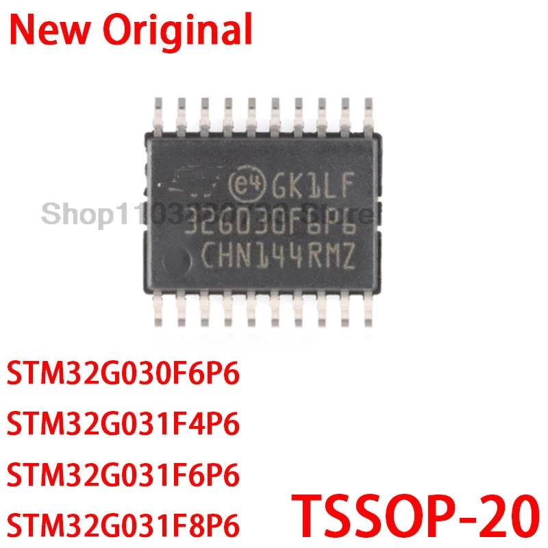 5 piezas 100% nuevo STM32G030 STM32G031 STM32G030F6P6 STM32G031F4P6 STM32G031F6P6 STM32G031F8P6 TSSOP20