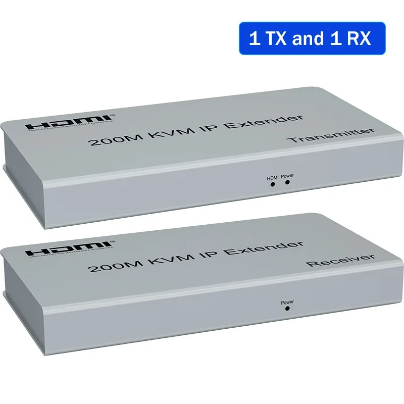 1 TX and 1 RX