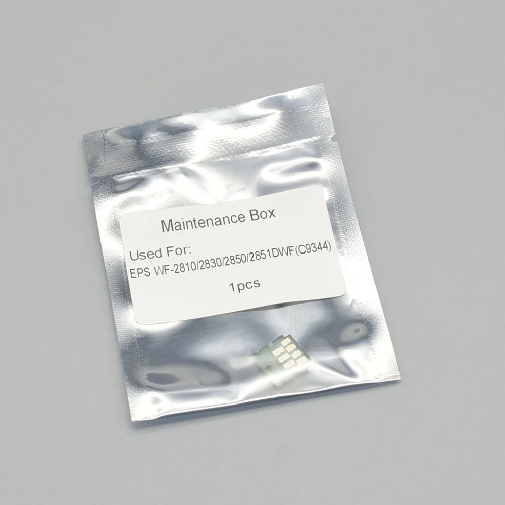 50PC C9344 Chip de caja de mantenimiento para EPSON Expression Home XP 2100 2105 3100 3105 4100 4101 4105 WorkForce WF 2810 2830 2835 2850 - imagen 2
