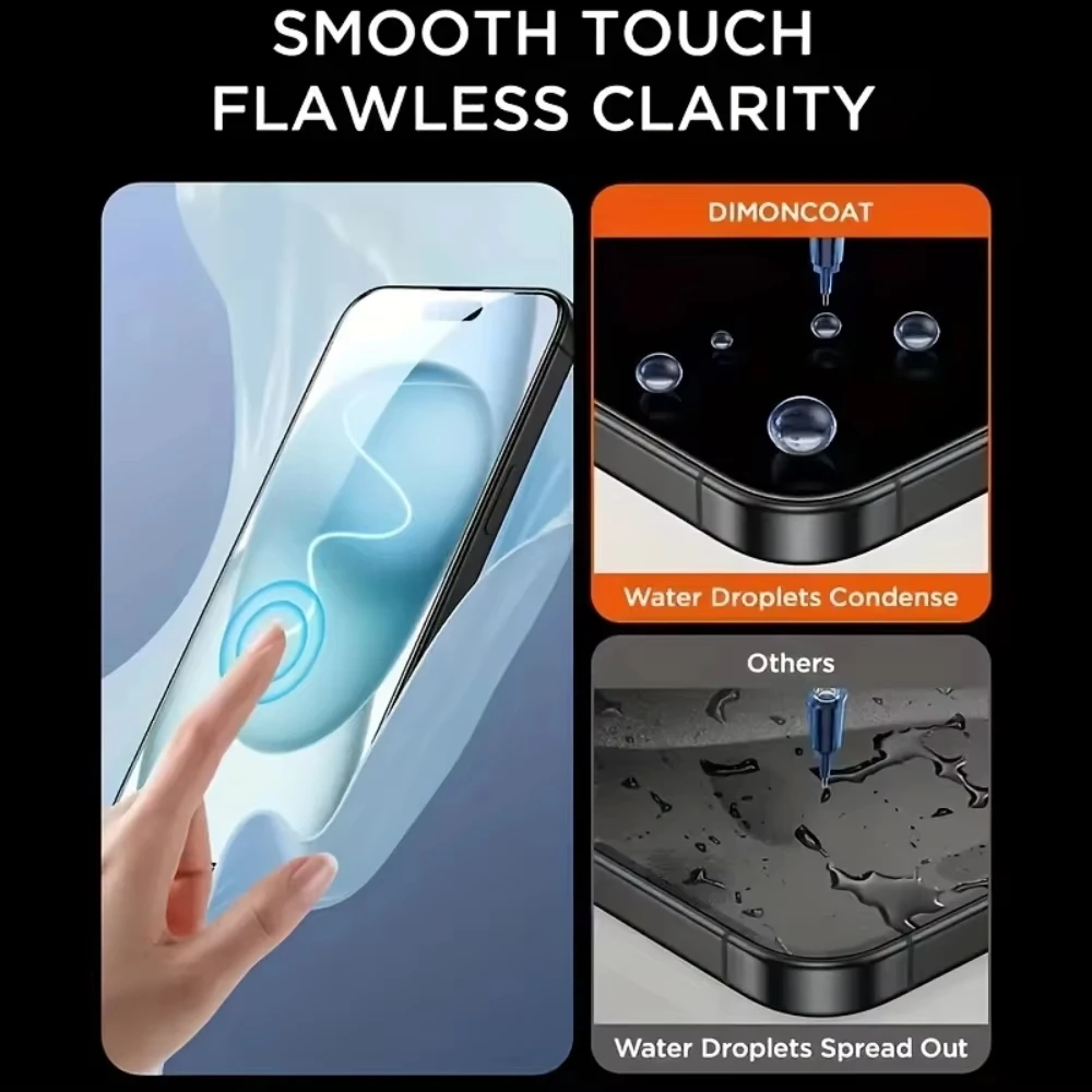 3-5 Uds Protector de pantalla para Samsung A56 5G A55 A54 S25 Ultra S24 FE A53 A36 A35 A34 A52 S23 Plus A72 A73 A51 A32 vidrio templado - imagen 2