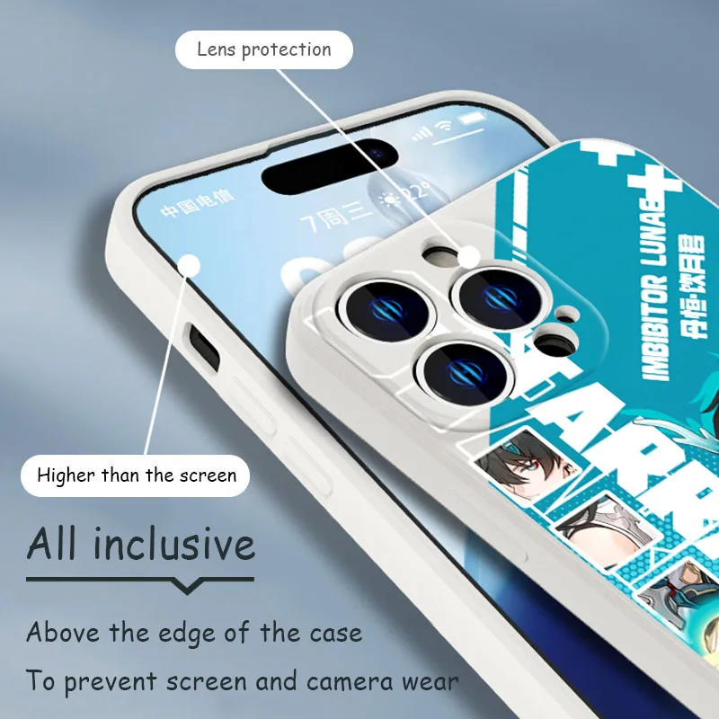 Honkai Star Rail funda blanda para Samsung Galaxy, A13, A23, A33, A53, 5G, A73, A12, A22, A32, A52, A52S, A04, A04S, A15, A50, A70, A31, A51, A71 - imagen 4