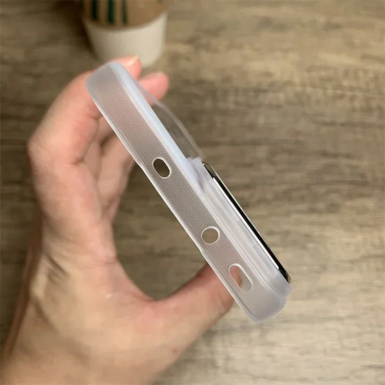 Película protectora de cámara MagSafe, cubierta para Oppo Reno 14 Pro 14, parachoques transparente de TPU suave a prueba de golpes para Oppo Reno 13 F 5G Reno13 - imagen 5