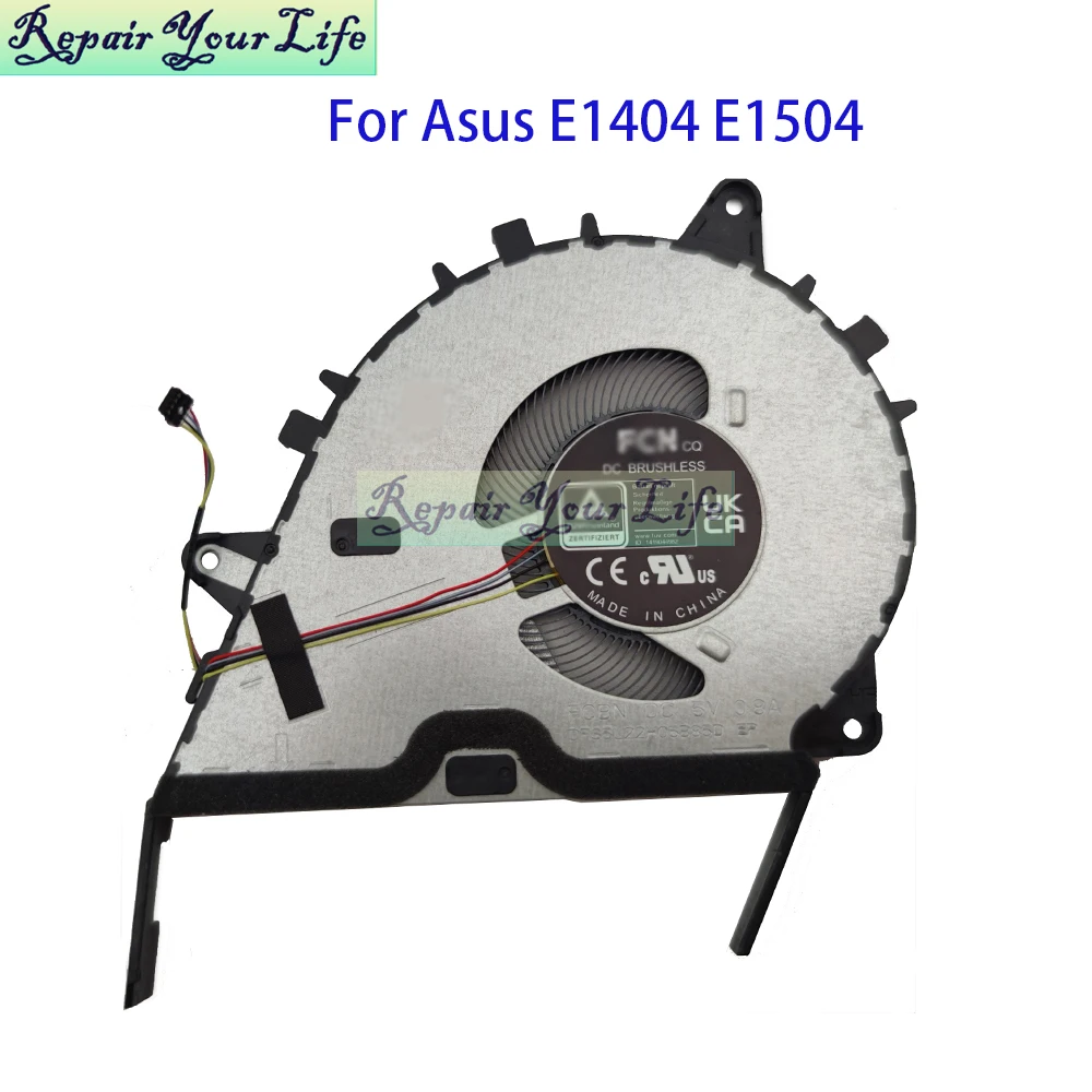 Ventilador de CPU de refrigeración para ASUS Vivobook Go E1504 E1404 E1404GA E1504FA FAB 13N1-H1P0102 13NB0ZS0T01011 ventiladores de procesador enfriador de portátil - imagen 2