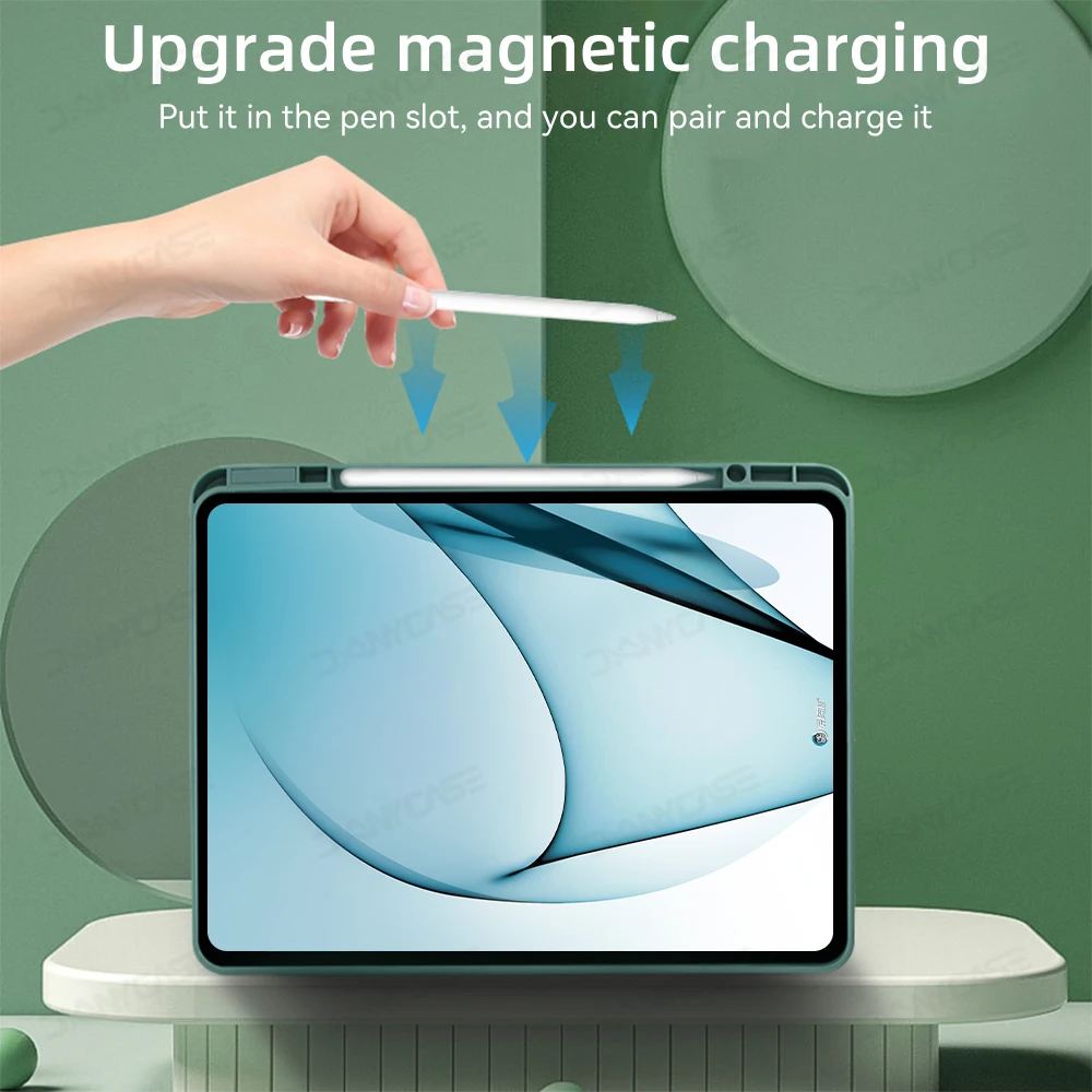 Funda con portalápices y soporte para tableta Samsung Galaxy Tab S6 Lite, Galaxy A8, A9 Plus, S7, S8, S9, 11in Plus FE 12,4 - imagen 4