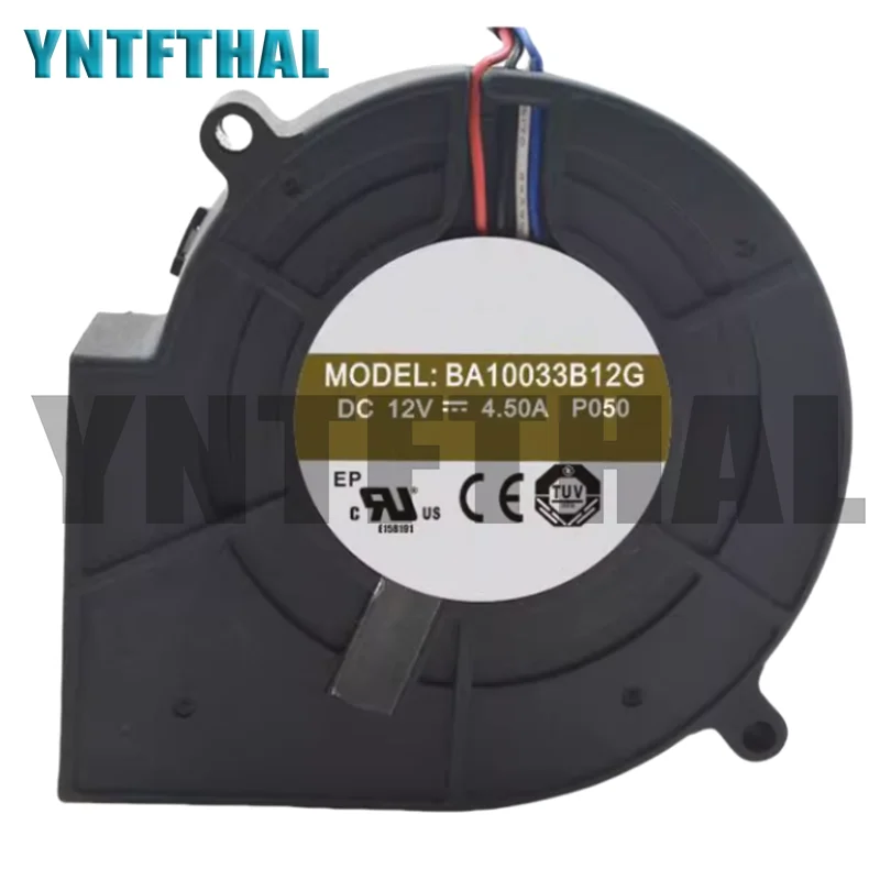 Nuevo 12V 4.5A BA10033B12G ventilador de refrigeración de 4 cables