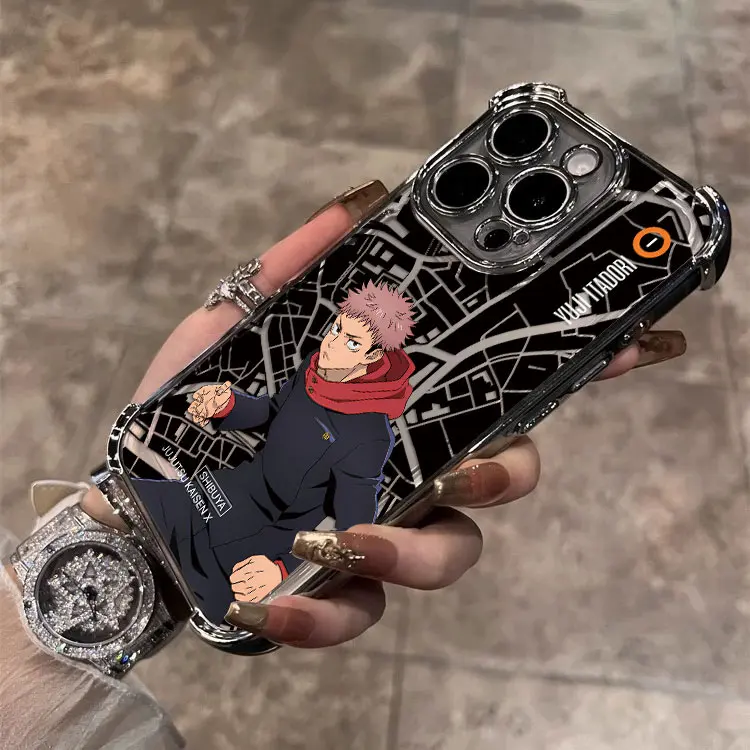 Funda chapada de Anime Jujutsu Kaisen para Oppo A3x A3 A2 A98 A79 A78 A58 A38 A18 A97 A57 A76 A36 A96 A17 A55 A74 A54 A16 4G 5G - imagen 3