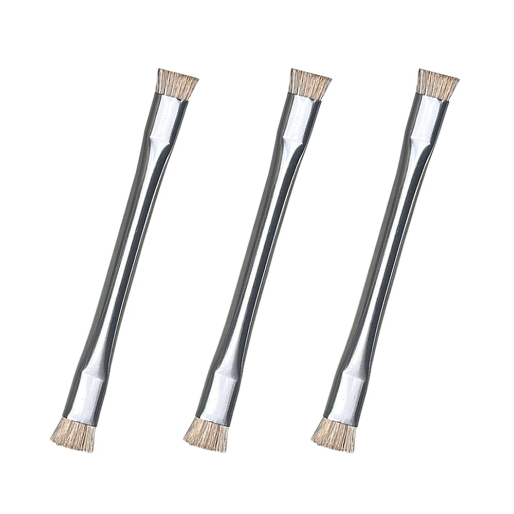 Placa base, Chip, eliminación de pegamento, almohadilla IC, limpieza PCB, CPU, limpieza de polvo, PCB, reparación BGA, cepillo de soldadura, mango de acero inoxidable, 1 ud. - imagen 5