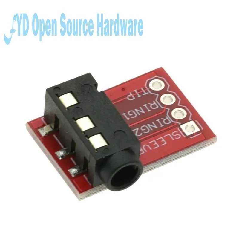 1-100 Uds. Asiento de Audio de 3,5mm MP3 auriculares estéreo Video micrófono módulo de interfaz placa de ruptura conector de expansión conector de 3,5mm - imagen 4